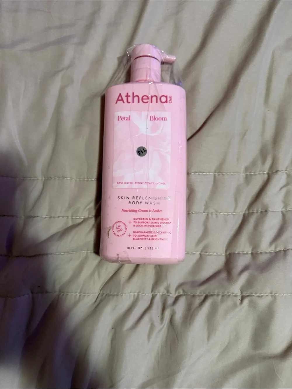 Athena New York Petal Bloom Skin Replenishing Body Wash - Pink